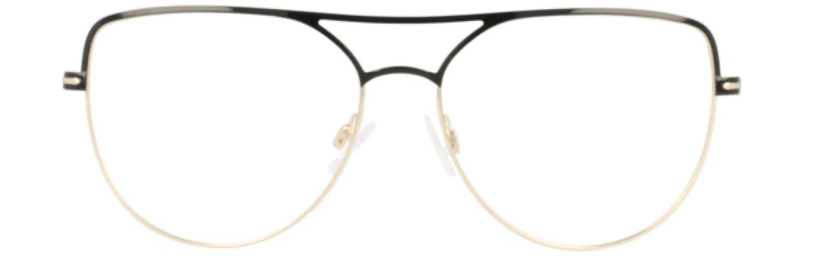 Leon Max LM4082 Eyeglasses - Black/gold - view 3
